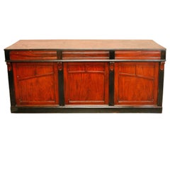 Wood Shop Counter