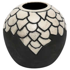 Raku Ceramic Vase