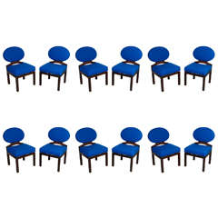 8 chairs by Emiel Veranneman