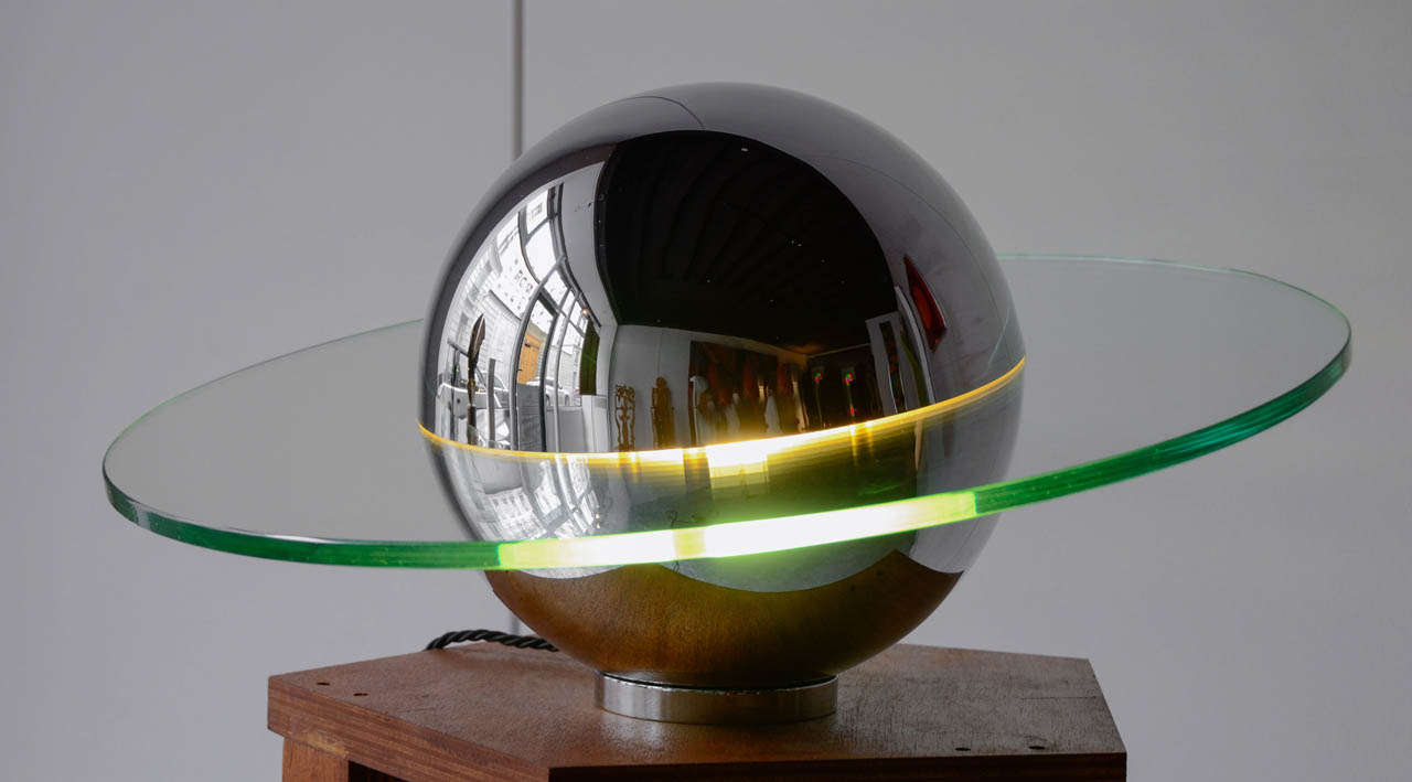 Limited Edition "Saturn" Lamp by Johannes Scheer