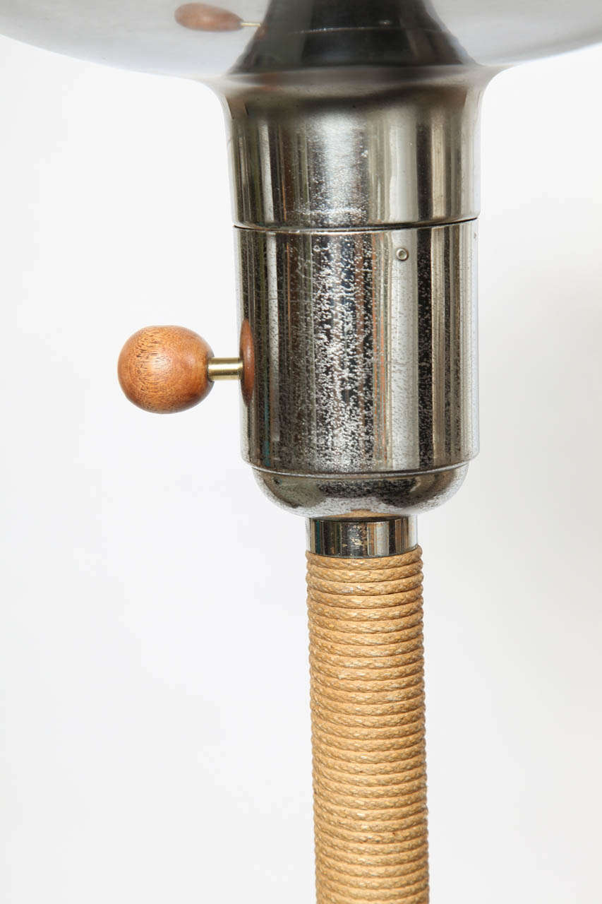 1930s American Modernist Torchere by Gilbert Rohde In Excellent Condition In New York, NY