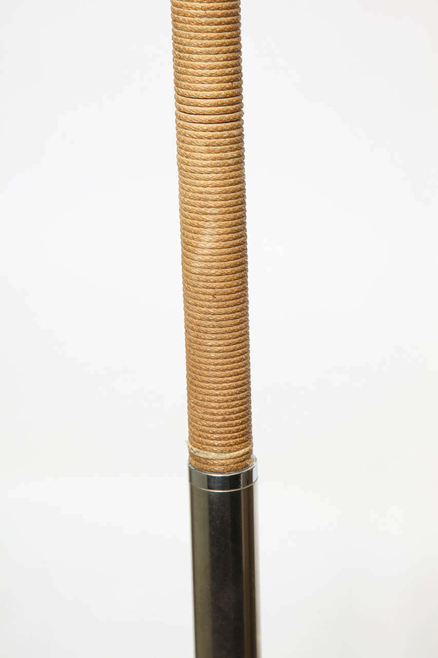Mid-20th Century 1930s American Modernist Torchere by Gilbert Rohde