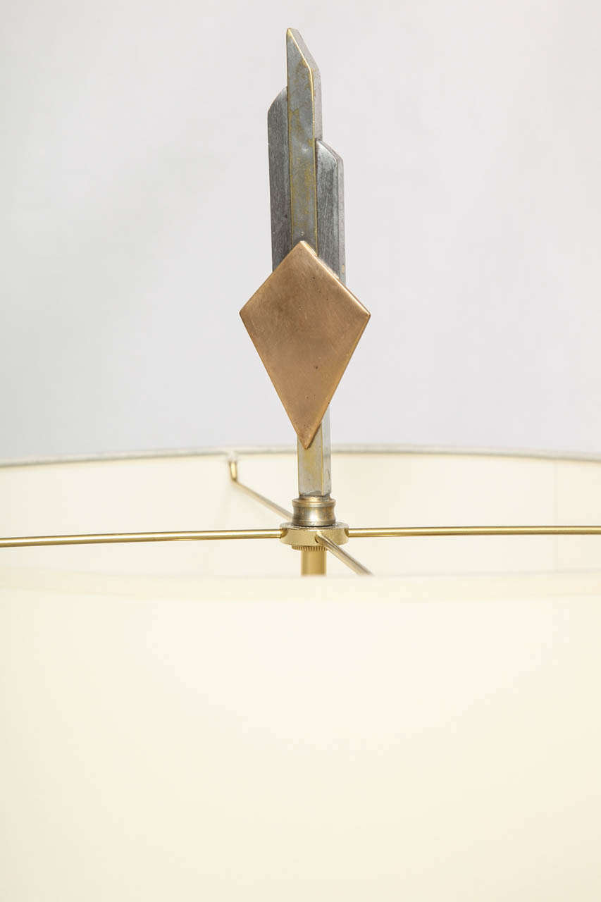 20th Century 1920s Art Deco Skyscraper Floor Lamp