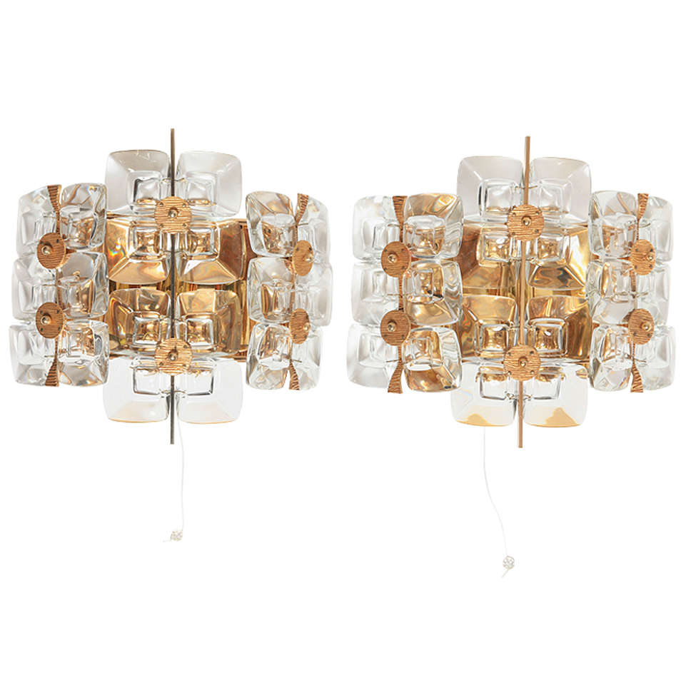 A Pair Of Sconces Bakalowitz