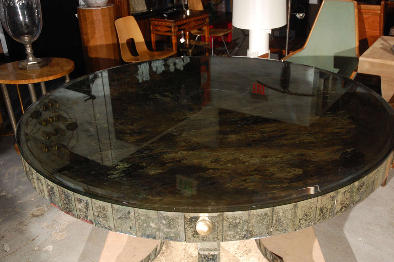 Mirrored Center Table For Sale 3