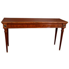 A George III Mahogany Console Table circa 1805