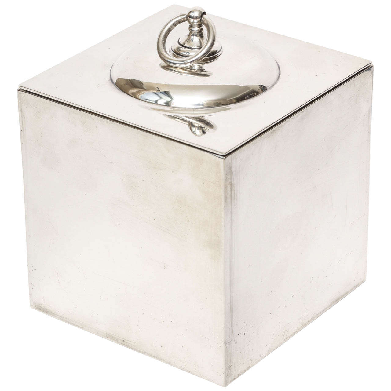 Tiffany & Co. Sterling Portugal Silver Box / Tea Caddy