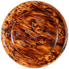 18th Century French Glazed Earthenware Dish 11