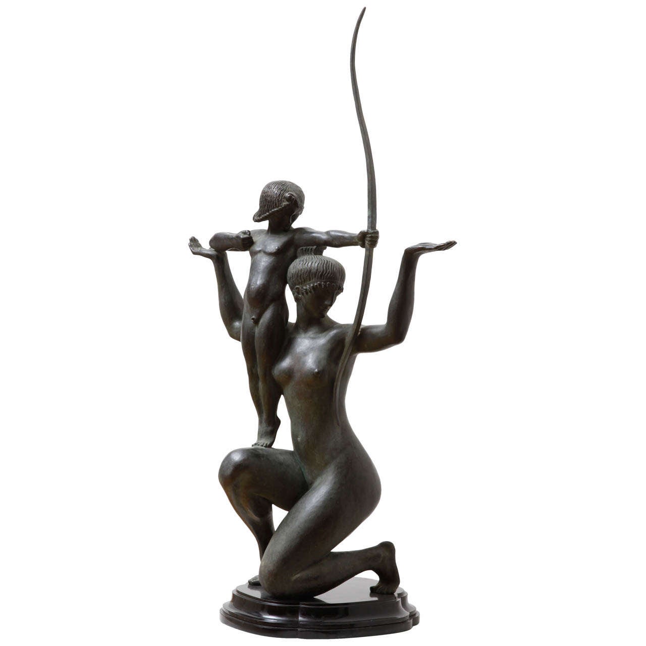 Aphrodite Guiding Eros' Arrow For Sale
