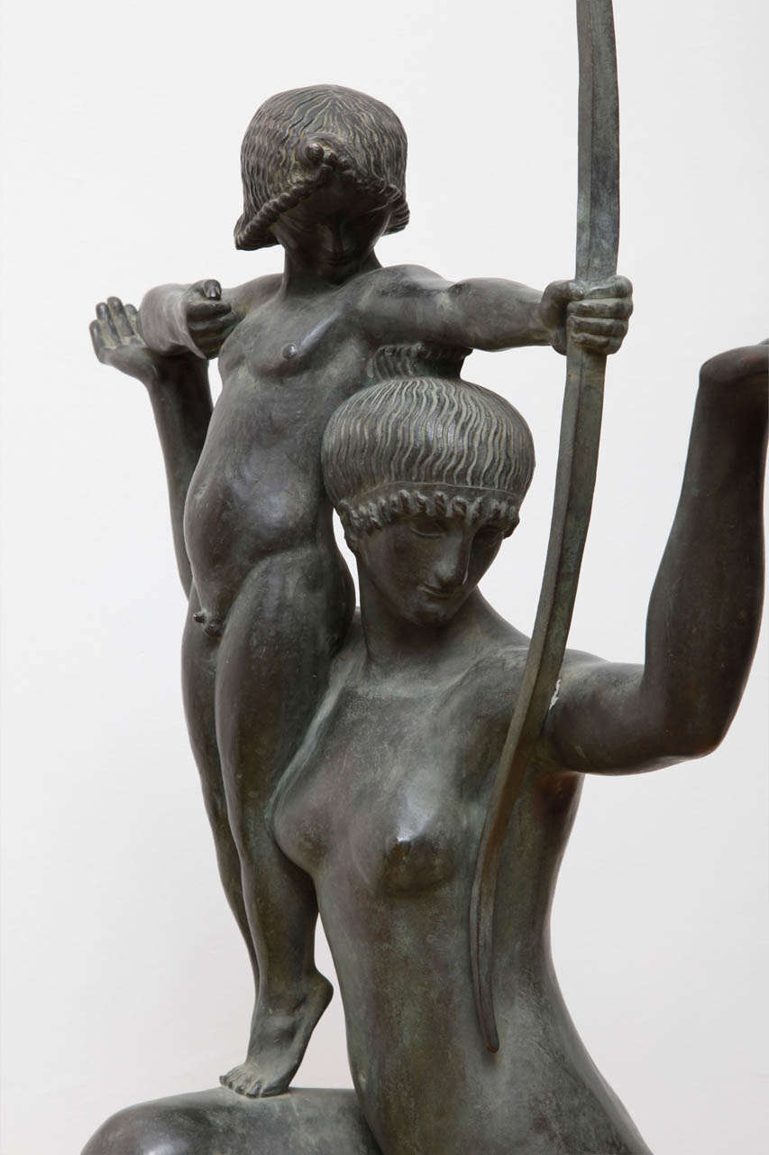 Aphrodite Guiding Eros' Arrow In Excellent Condition For Sale In Brussels & Antwerp, BE