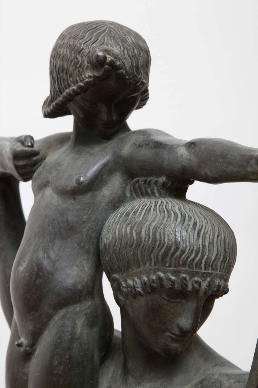20th Century Aphrodite Guiding Eros' Arrow For Sale