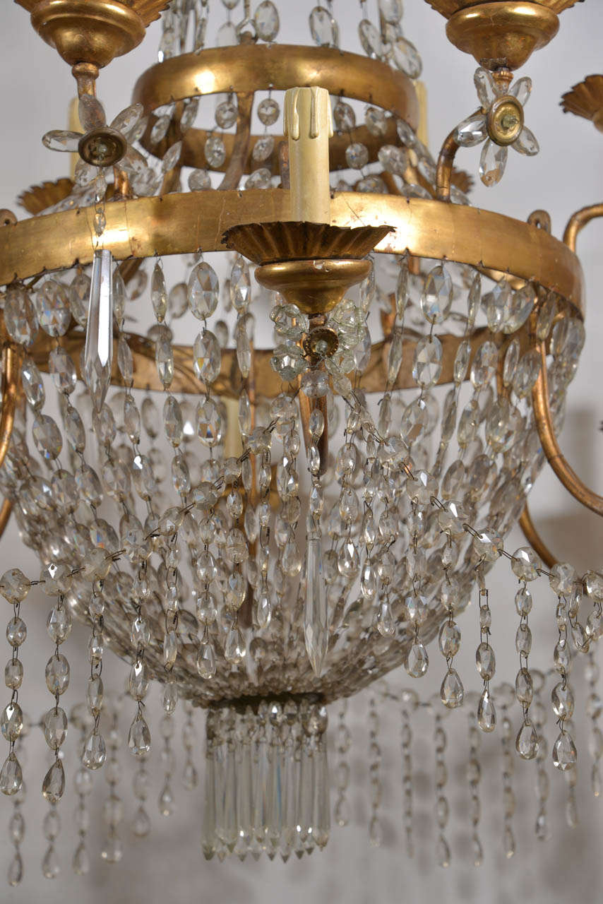 Empire Early 19th Century Chandelier from Lucca