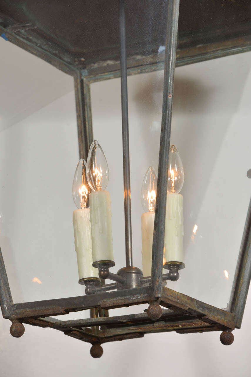 Pair of 19th Century English Copper Lanterns 2