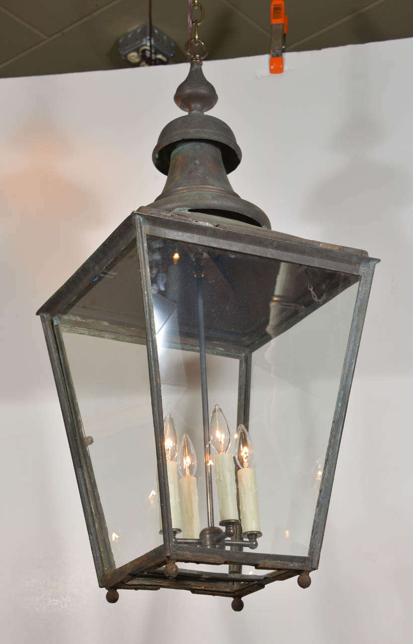Pair of 19th Century English Copper Lanterns 3