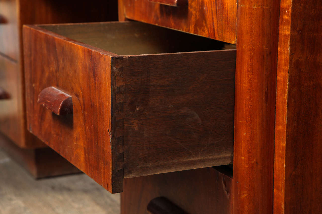 Leather Top Mahagony Desk 5
