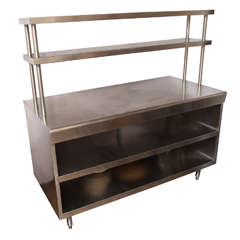 American Stainless Steel Restaurant Counter
