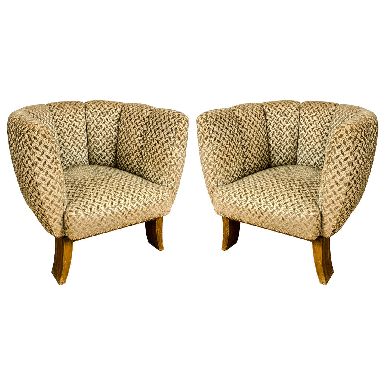 Pair of Armchairs Attributed to Guglielmo Ulrich