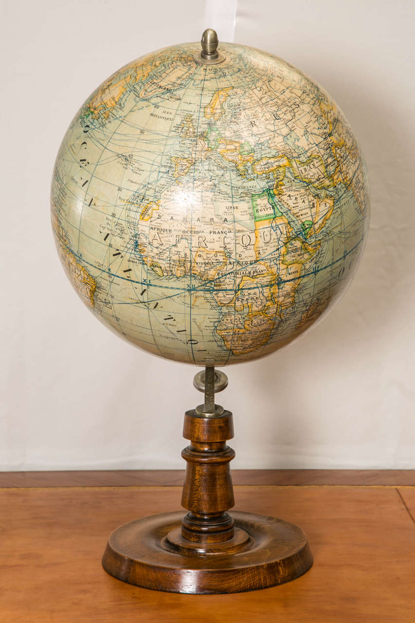 20th Century Terrestrial Globe 3