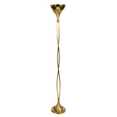 1980 Maison Charles Bronze Floor Lamp