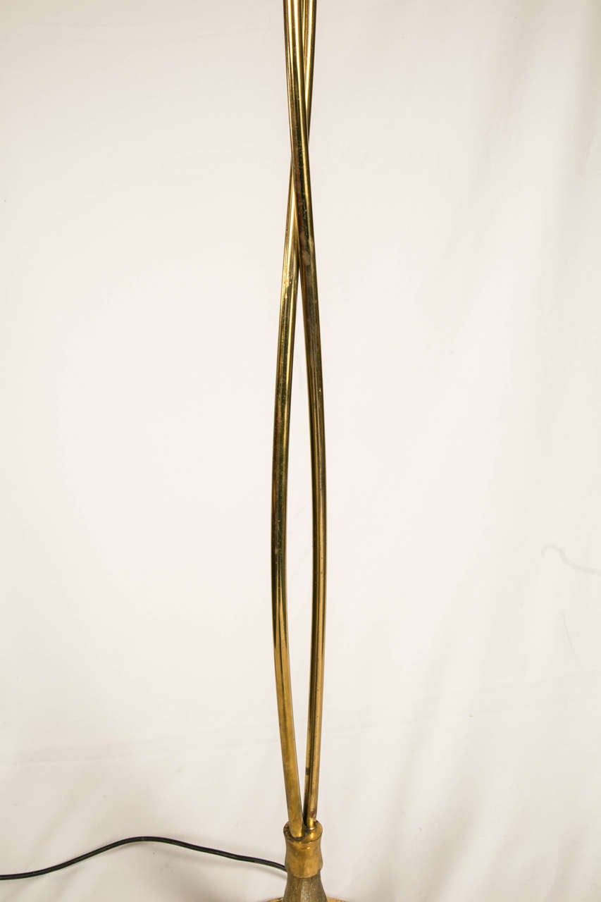 1980 Maison Charles Bronze Floor Lamp 1