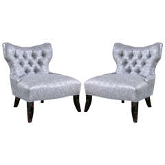 Pair of Mid-Century Billy Haines Style Chairs 8