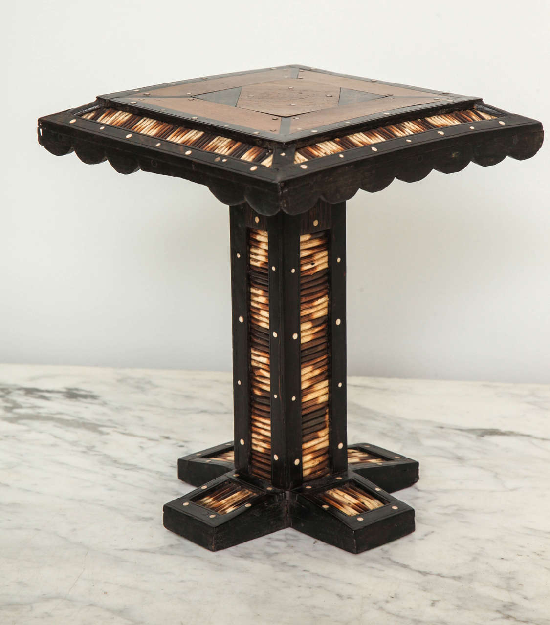 Miniature Ceylonese Quill Table