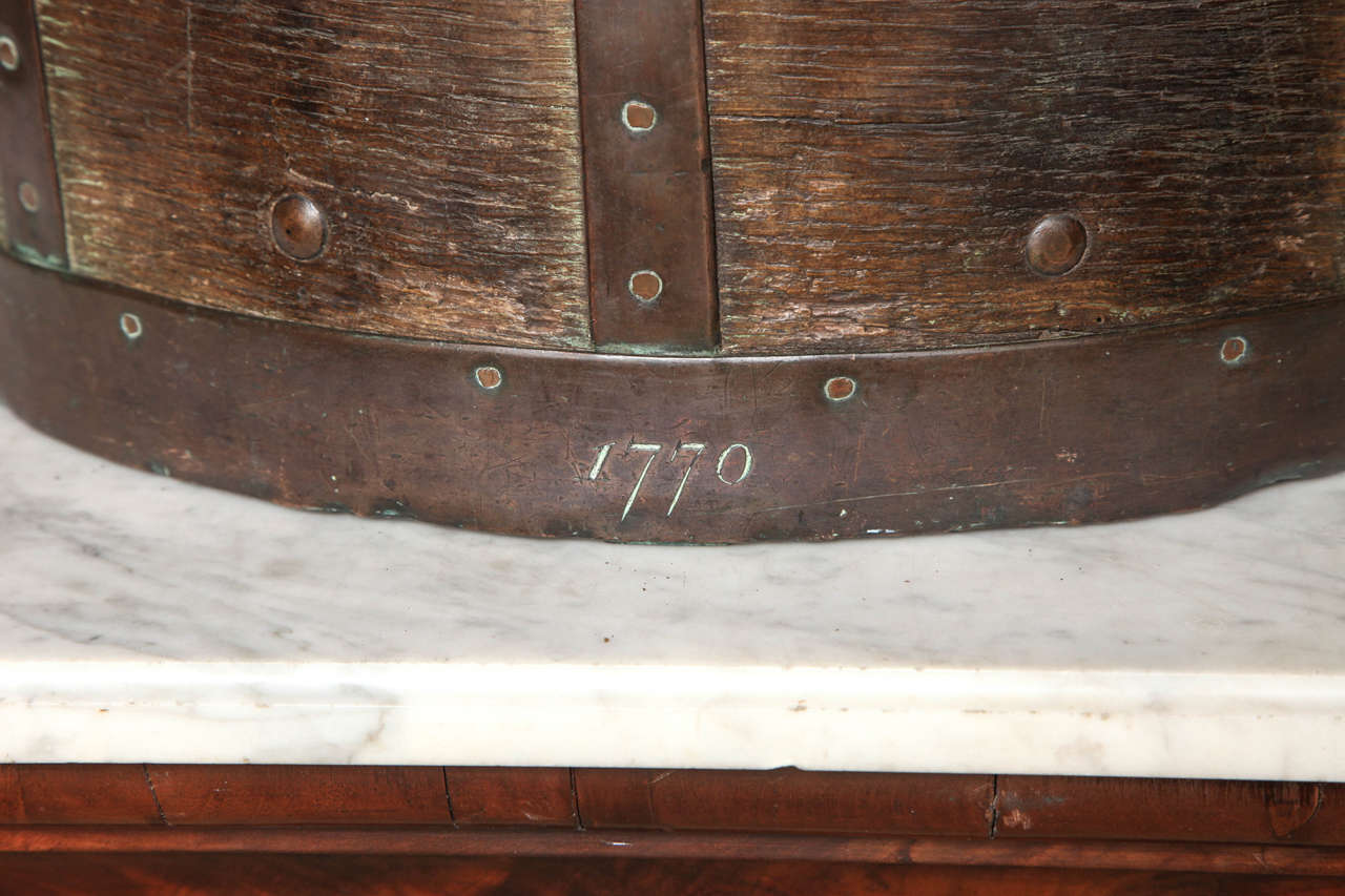 Metalwork 18th Century English Bushel Measure