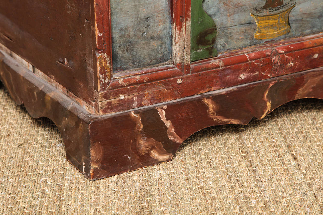 Norwegian Folk Art Marriage Coffer 1