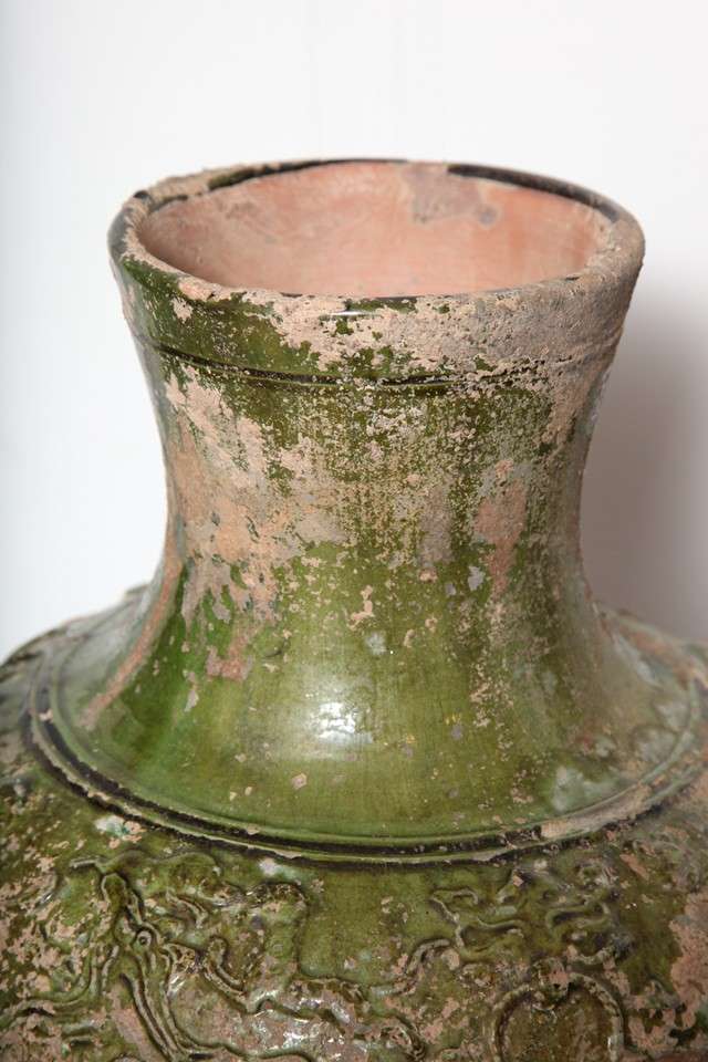 Han Dynasty Green Glaze Vase 2