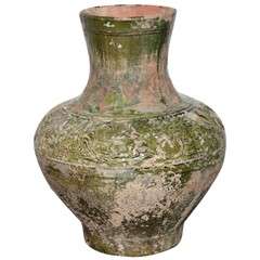 Han Dynasty Green Glaze Vase