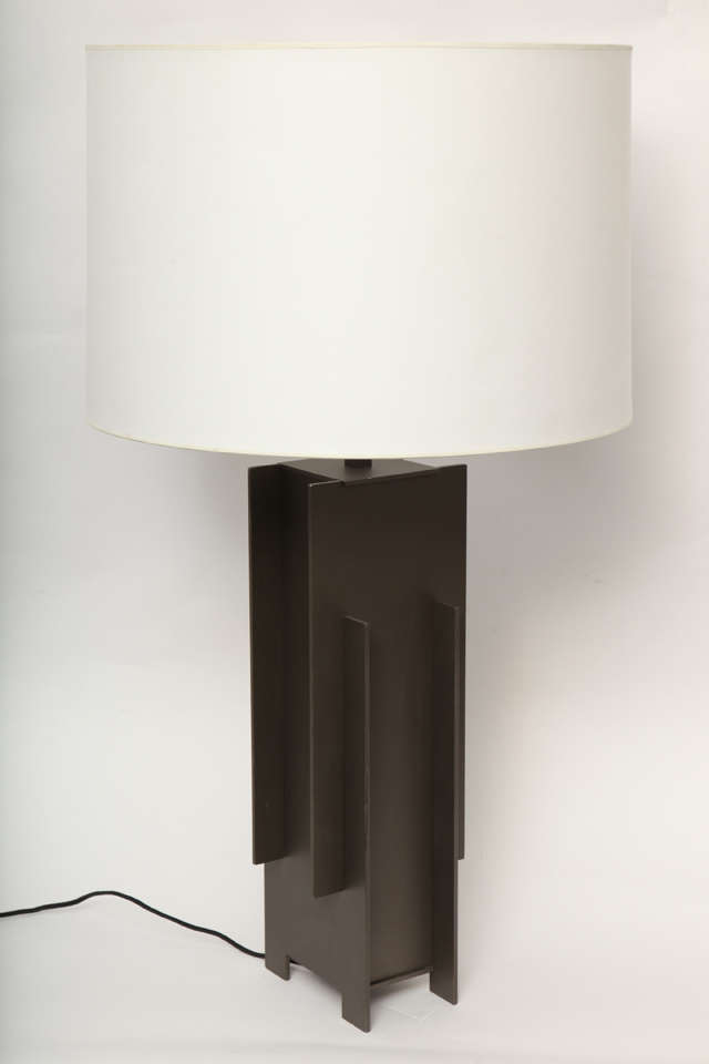 Architectural Table Lamp Designed by Alecia Wesner for Kovacs For Sale