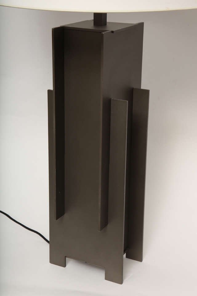 Architectural Table Lamp Designed by Alecia Wesner for Kovacs For Sale