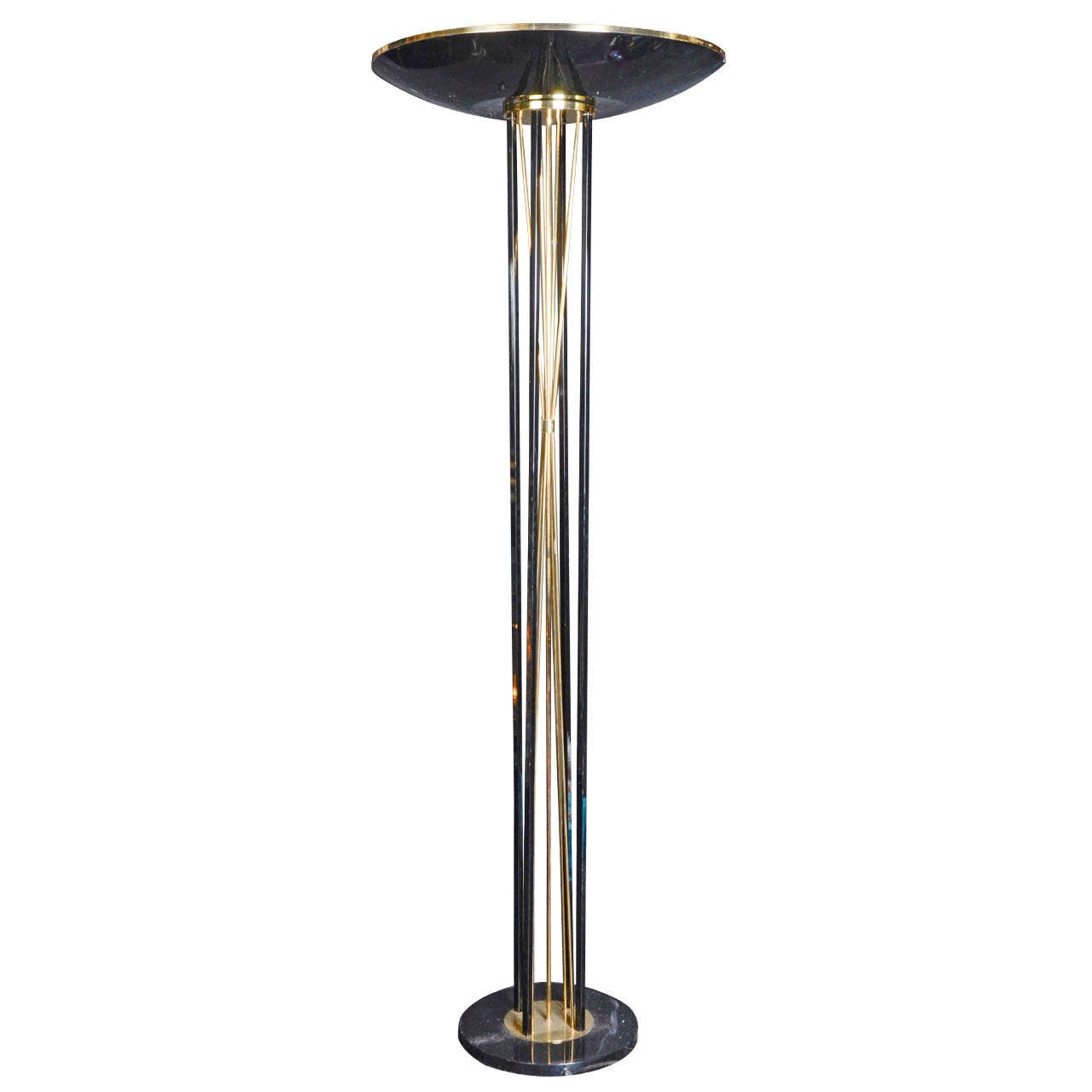 Floor Lamp with Halogen Lighting For Sale
