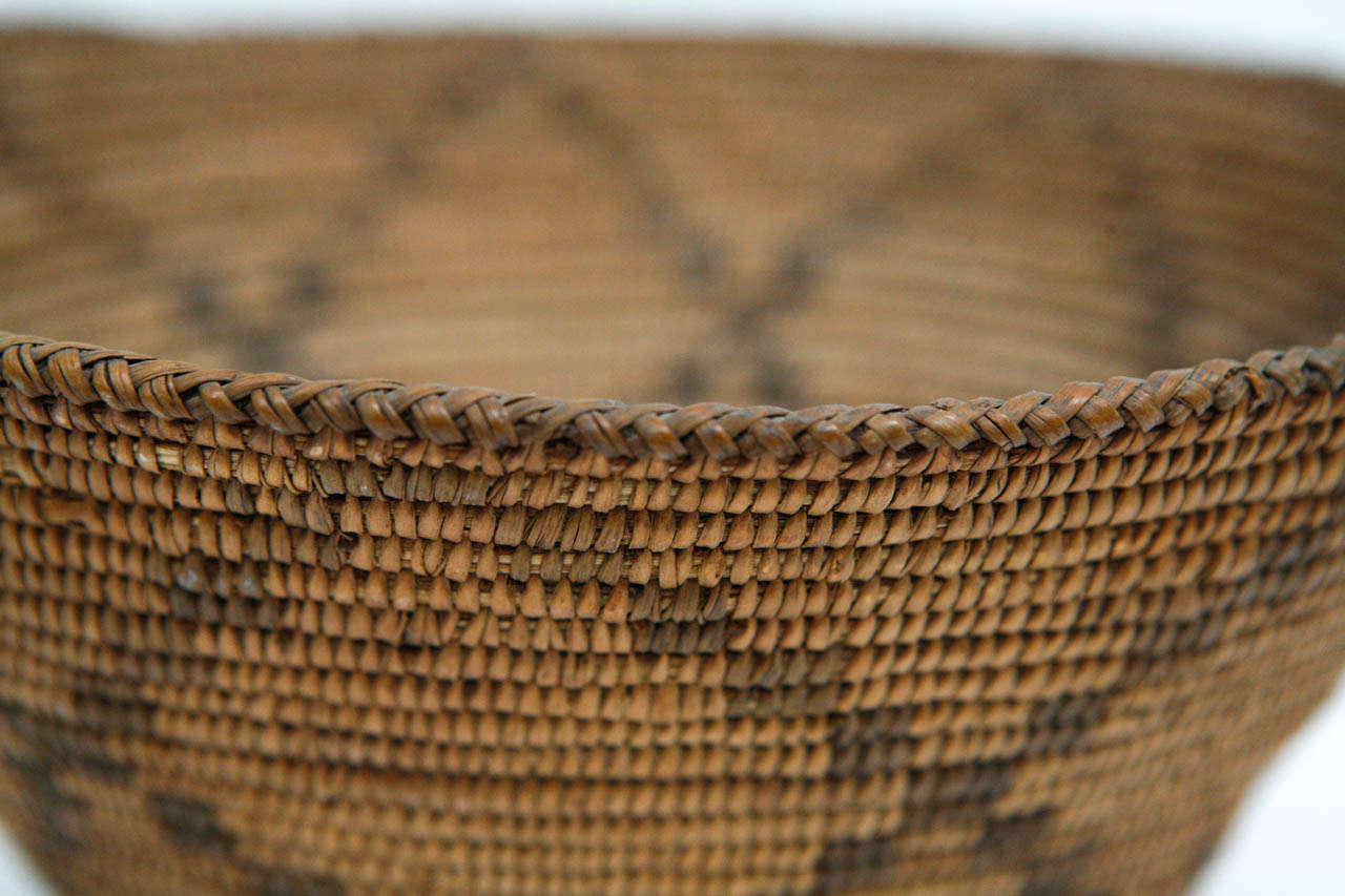 Native American 19th Century Apache Basket