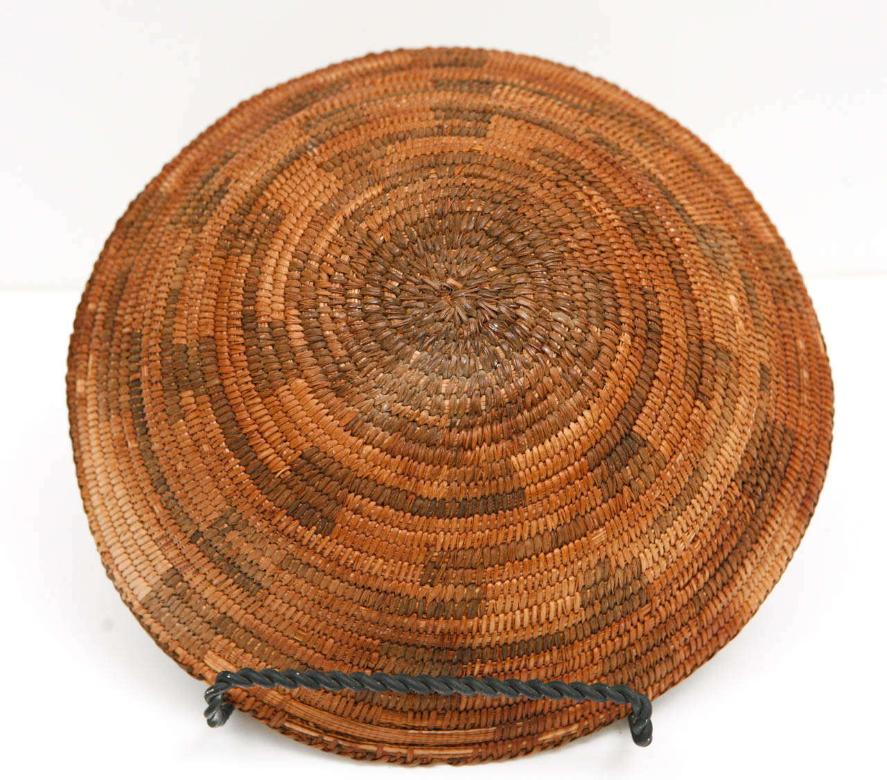 Hand-Woven Late 19th Century Apache Basket