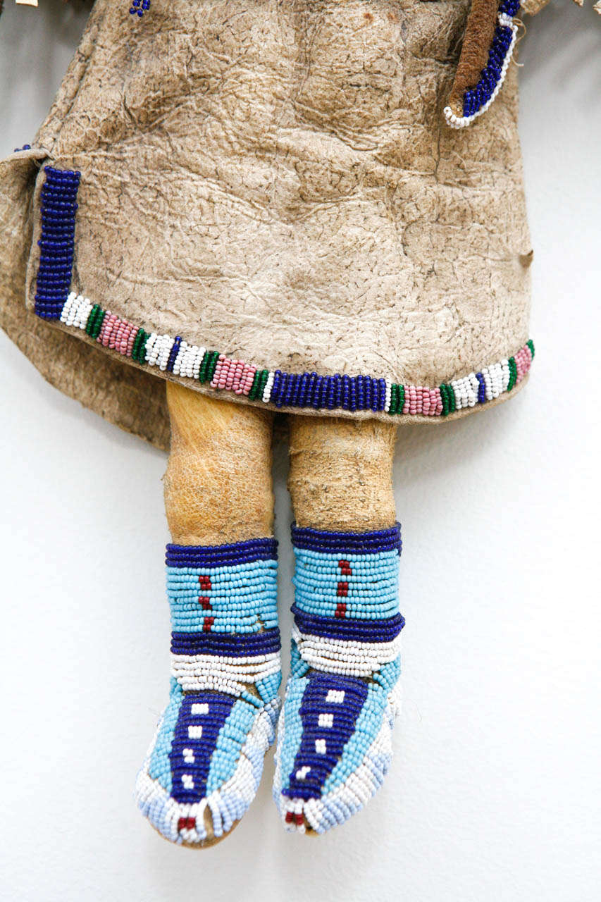 American 20th Century Plains Indian Female Doll