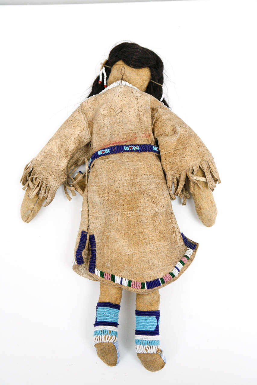 20th Century Plains Indian Female Doll 1