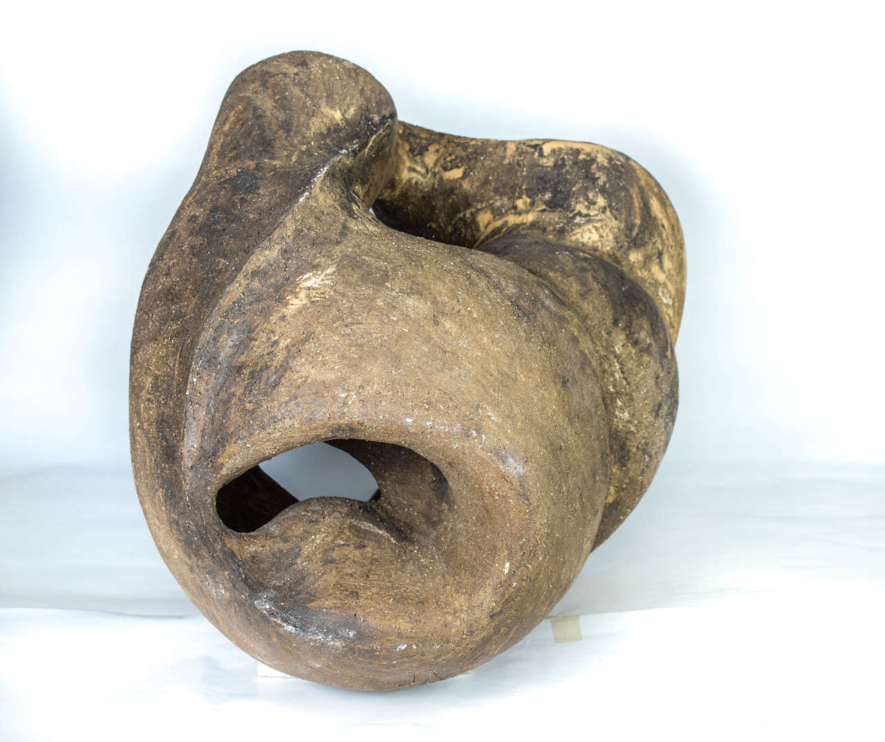Contemporary Stoneware Conch by Agnes Debizet For Sale
