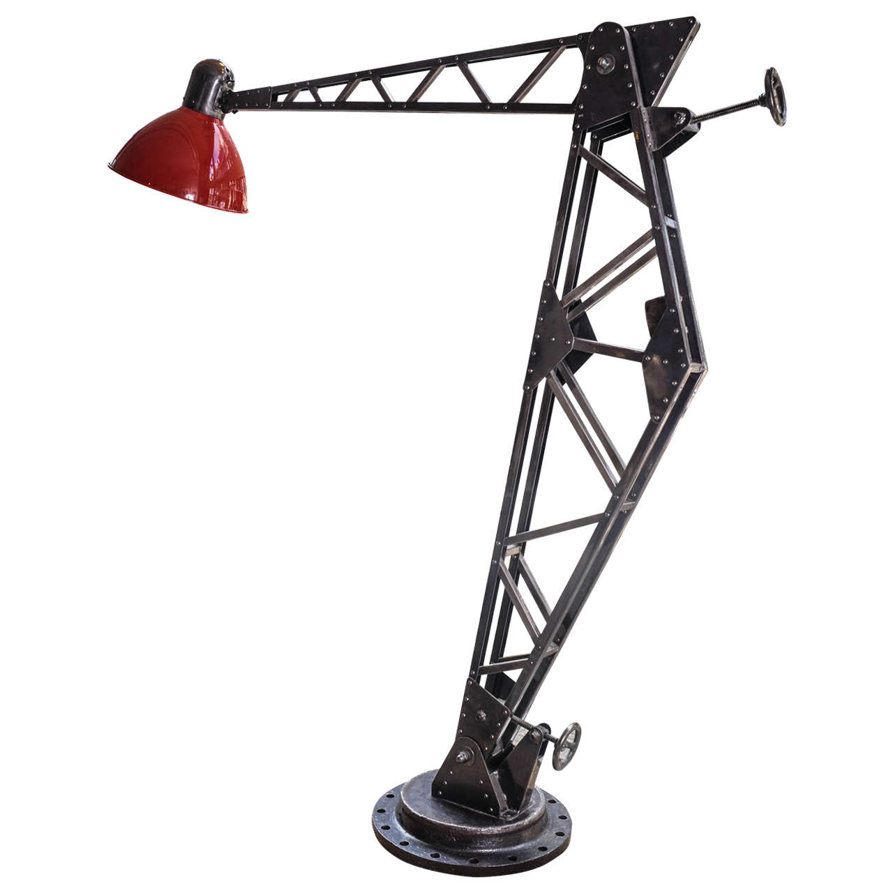 Industrial Standing Lamp