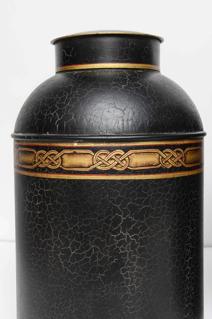 Pair of Canisters with Lids, 20th Century For Sale 3