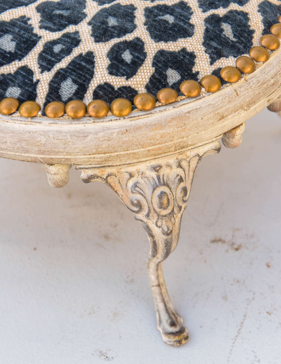 Unusual Pair of Round Footstools, Early 20th Century 3