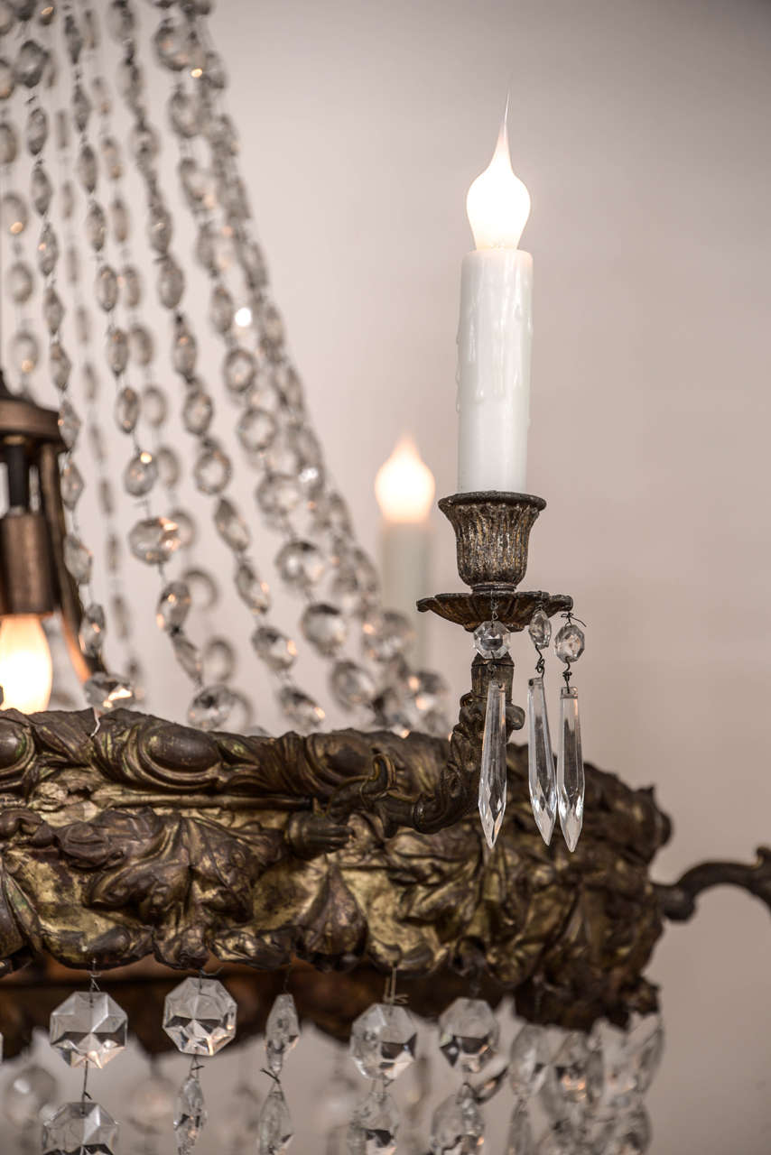 italian crystal chandelier