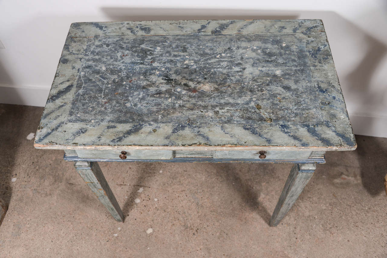 Italian 18th Century Painted Table from Italy