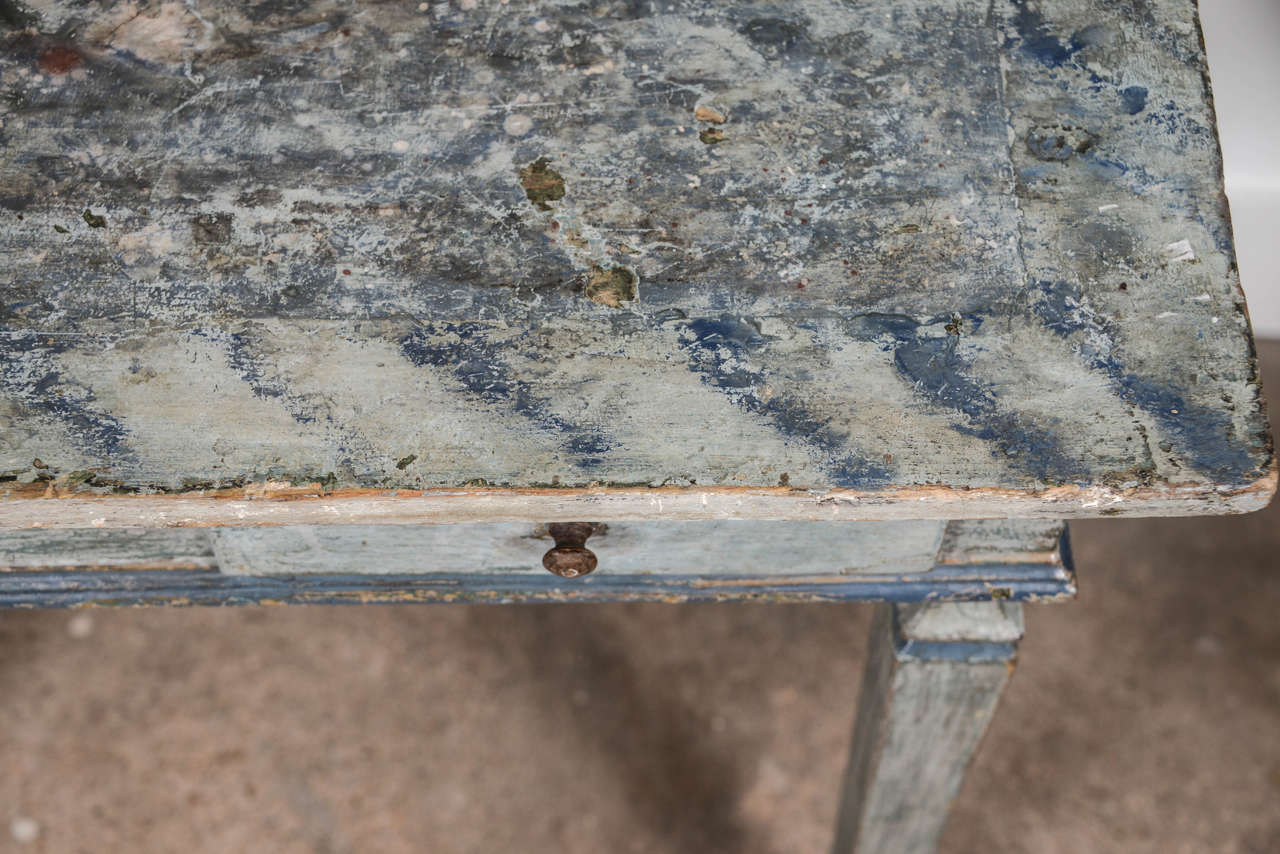 18th Century Painted Table from Italy In Excellent Condition In Houston, TX