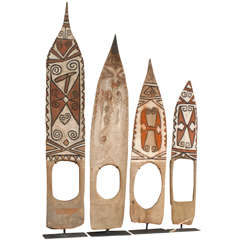 Single Wooden Telefomin Doorboards from Papua New Guinea