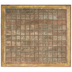 Early 20th Century Painted Wood Ceiling Panel