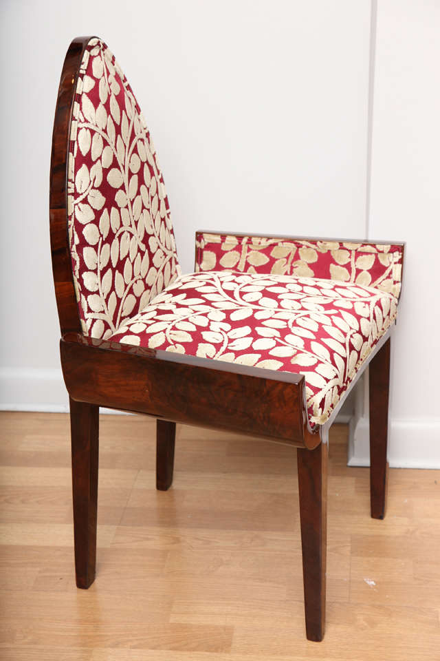 Unique Art Deco Sculptural Decorative Chair For Sale 1
