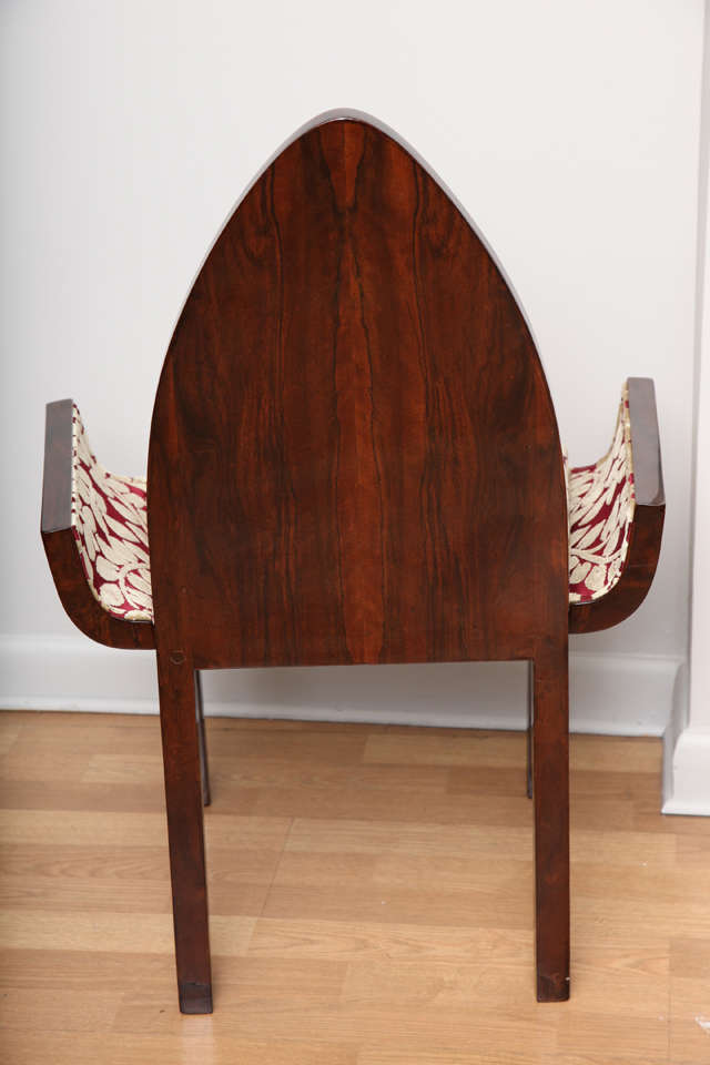 Unique Art Deco Sculptural Decorative Chair For Sale 4
