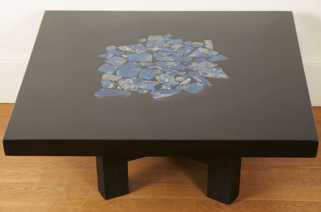 Late 20th Century Square Coffee Table By Ado Chale, 1960's