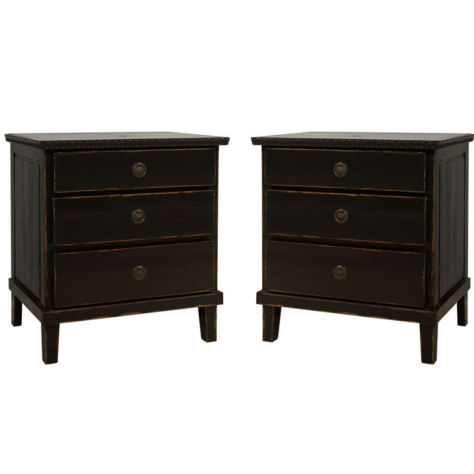 A pair of bedside commodes For Sale